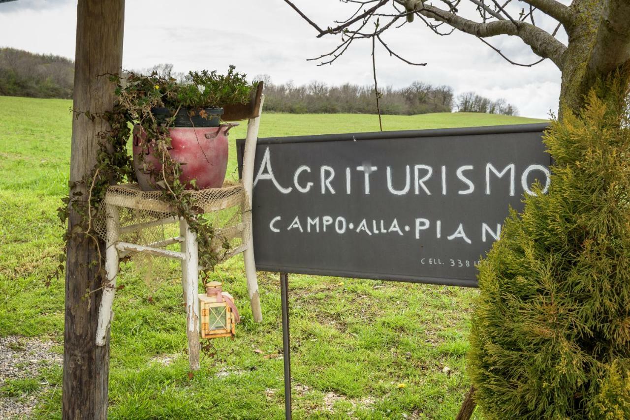 Agriturismo Campo Alla Piana Villa Monticchiello Bagian luar foto